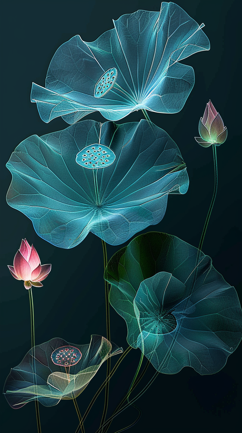 Flowers Wall Art Print Style NO 106