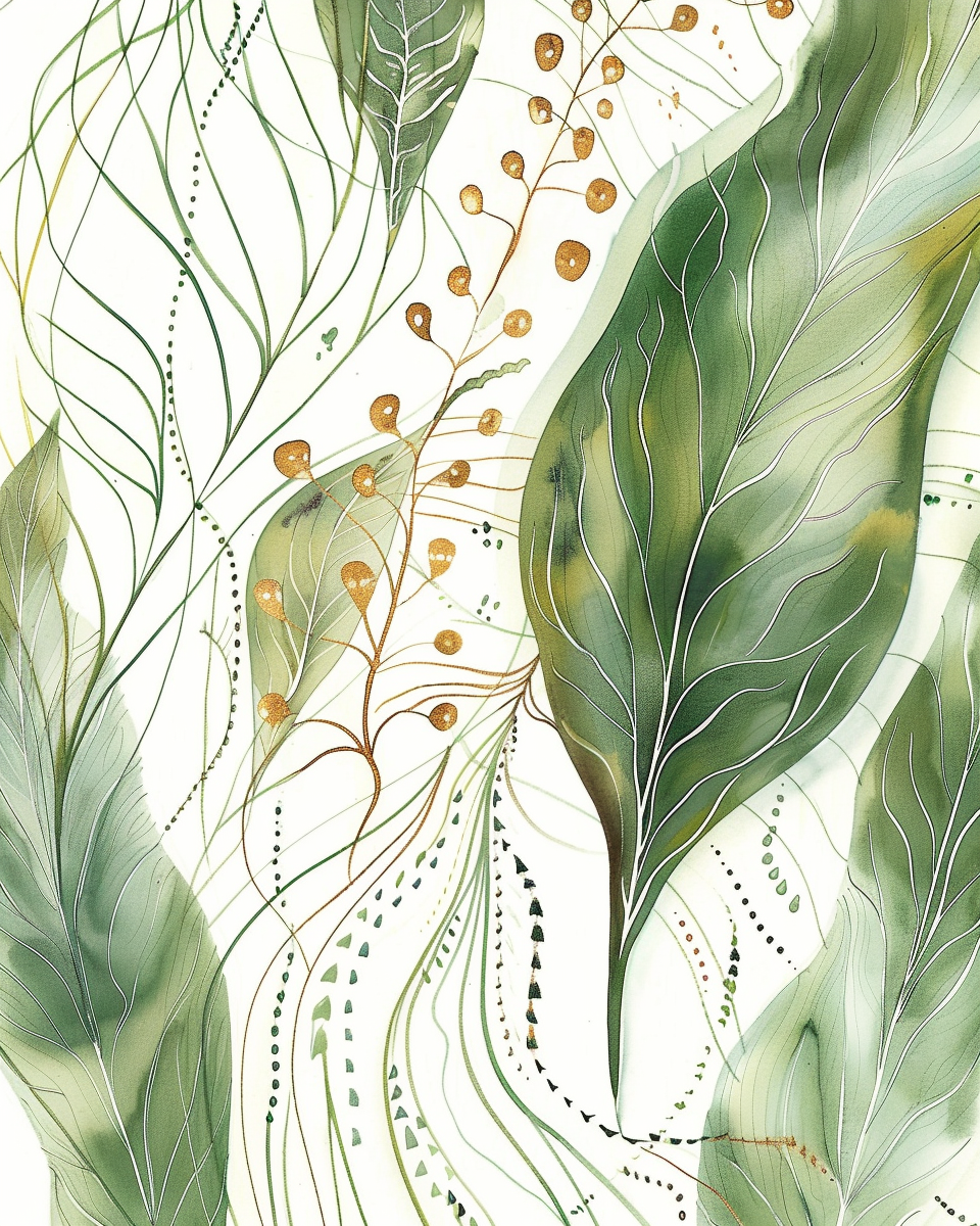 Flowers Wall Art Print Style NO 119