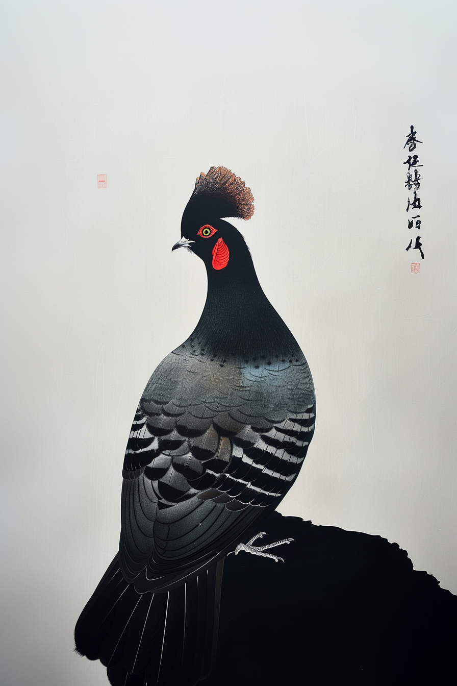 Wall Art Bird Print No 102