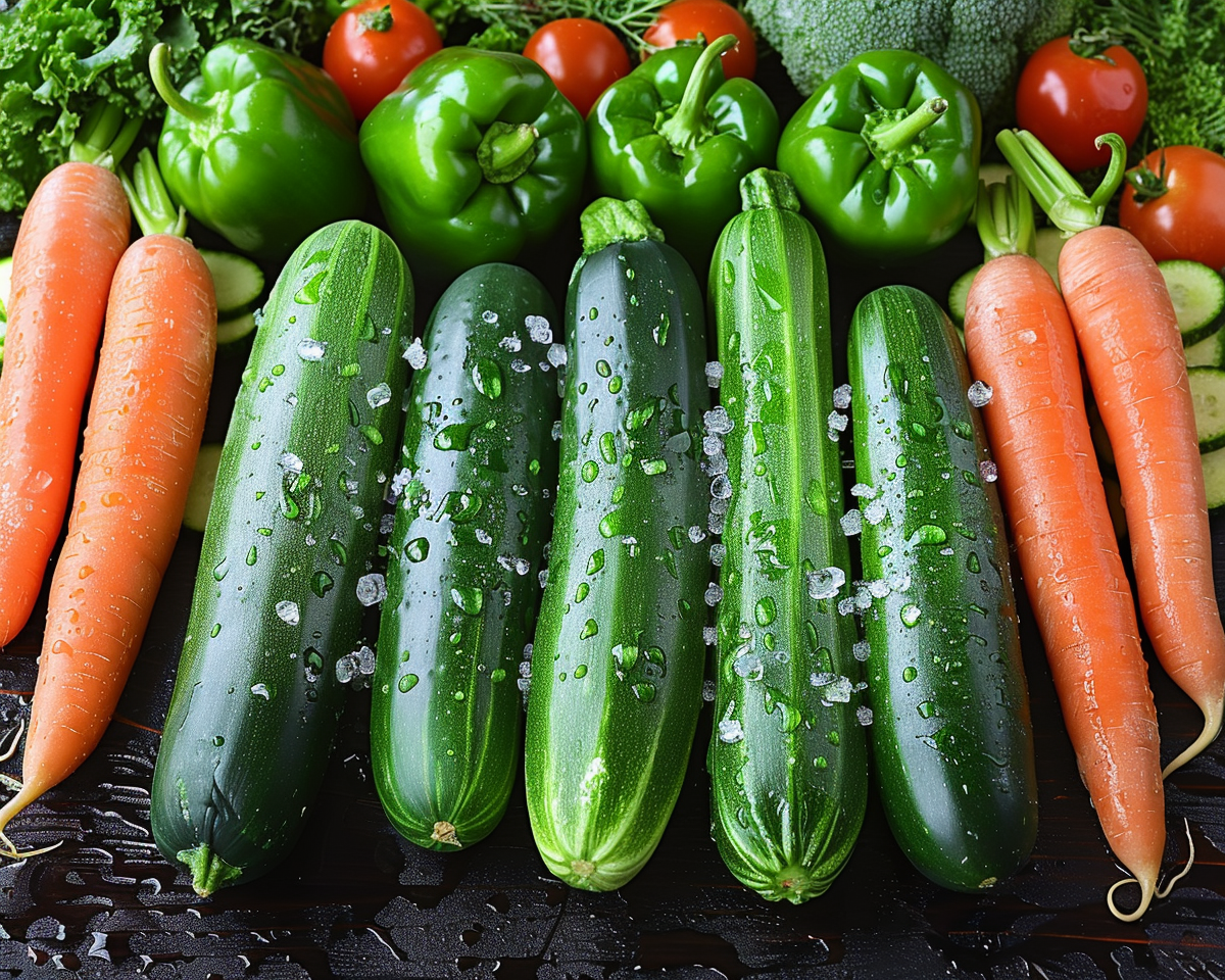 Fruits and Vegetables Collage NO 106