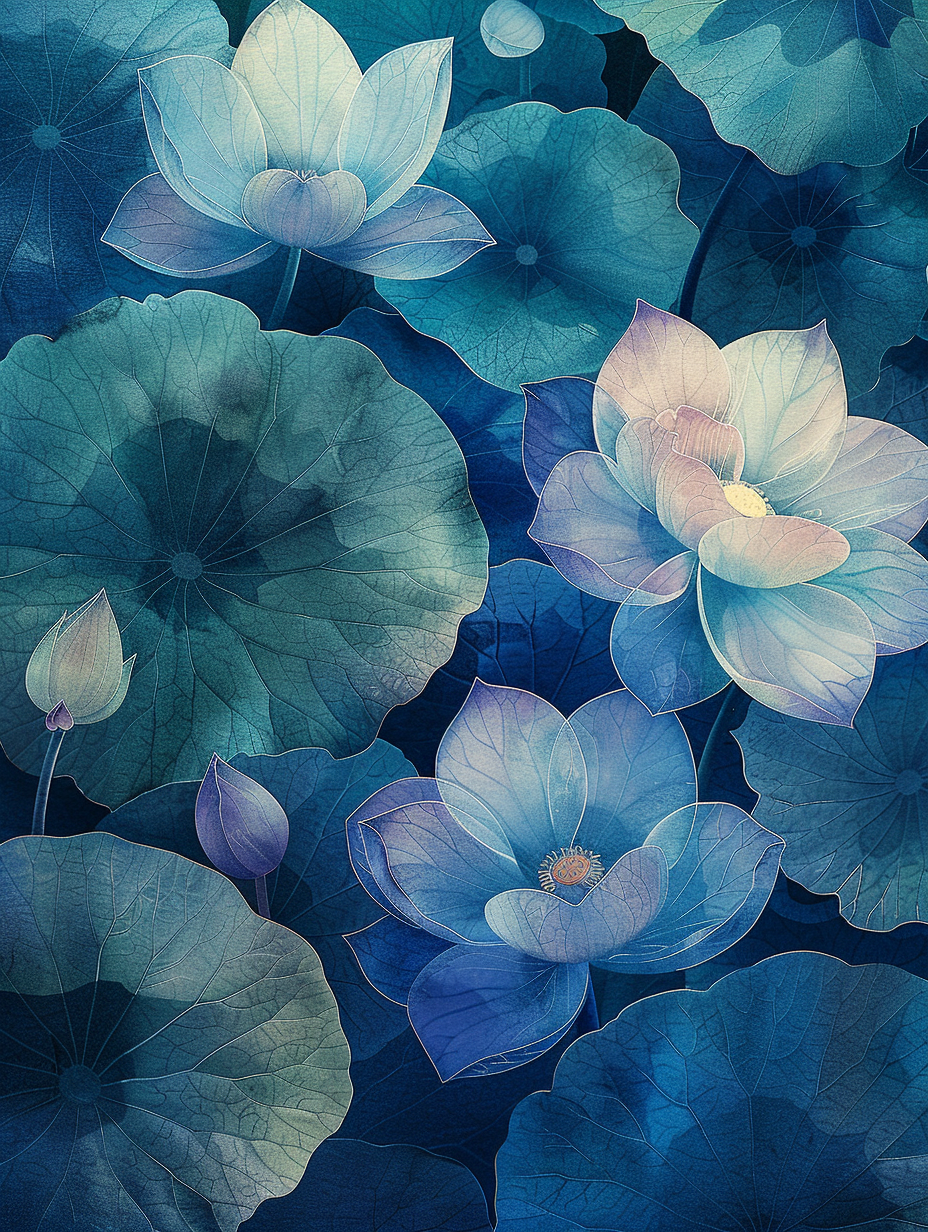 Flowers Wall Art Print Style NO 140