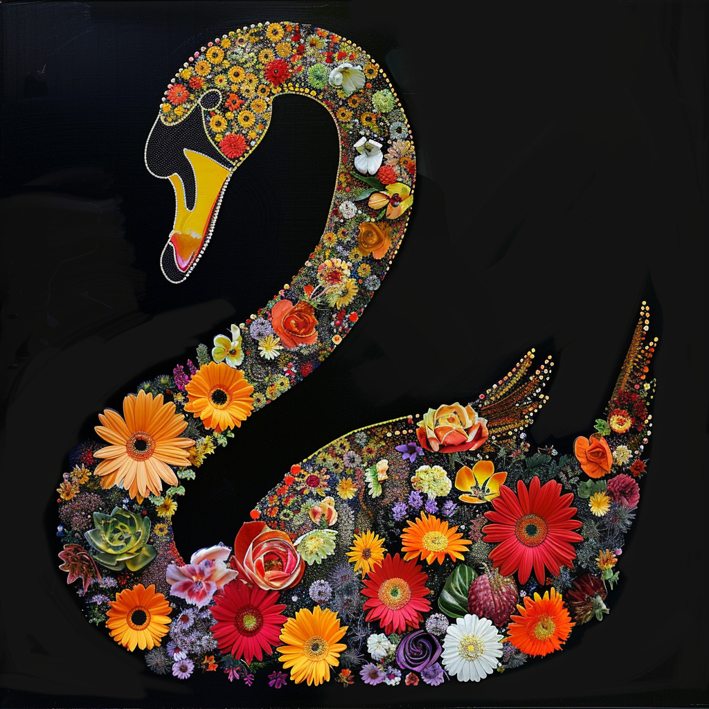 Flowers Wall Art Print Style NO 281