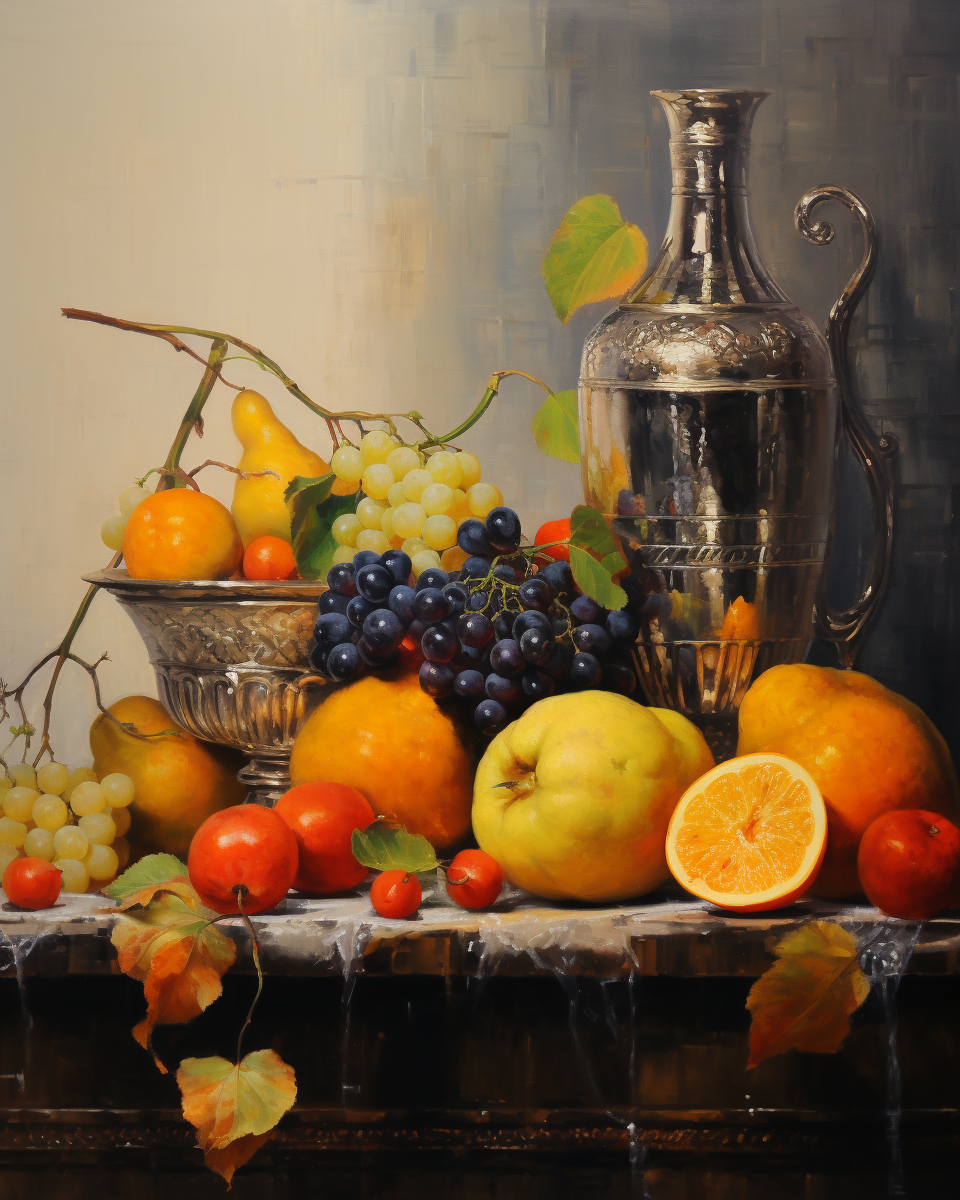 Fruits and Vegetables Collage NO 114