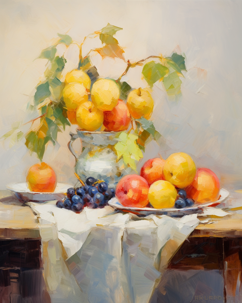 Fruits and Vegetables Collage NO 115