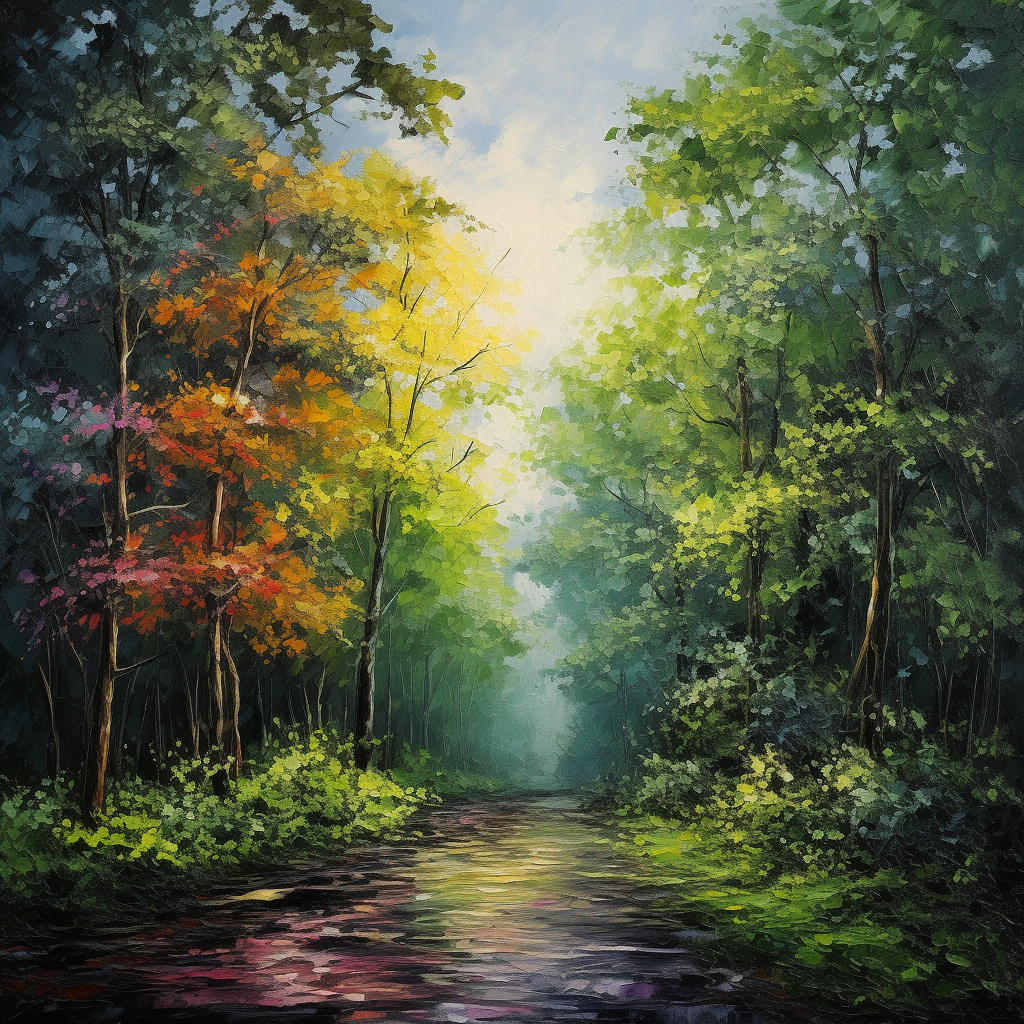 Landscape Art Prints Style NO 74