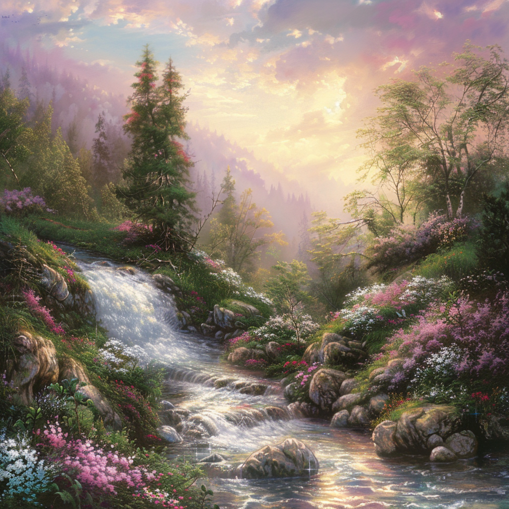 Landscape Art Prints Style NO 174