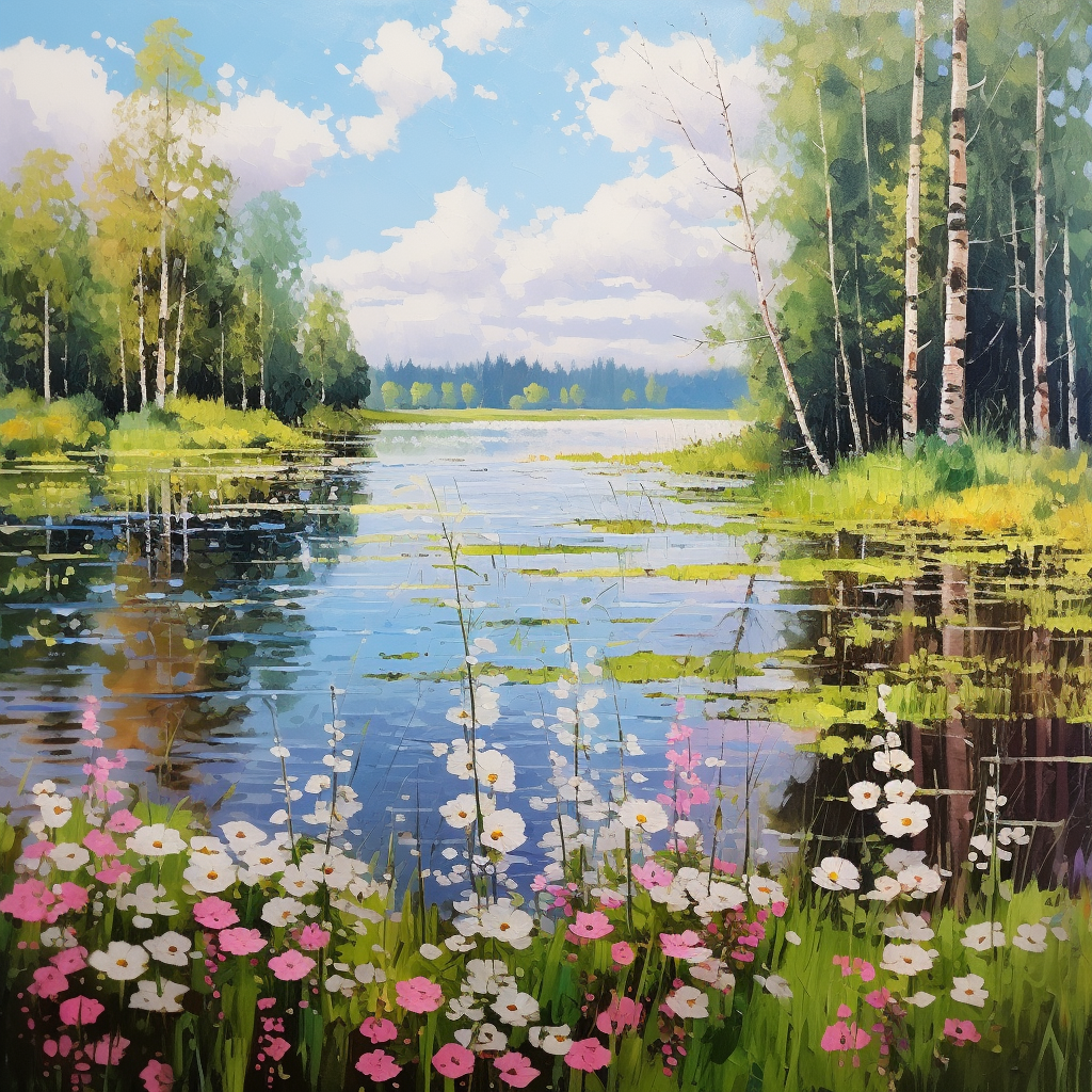 Landscape Art Prints Style NO 184