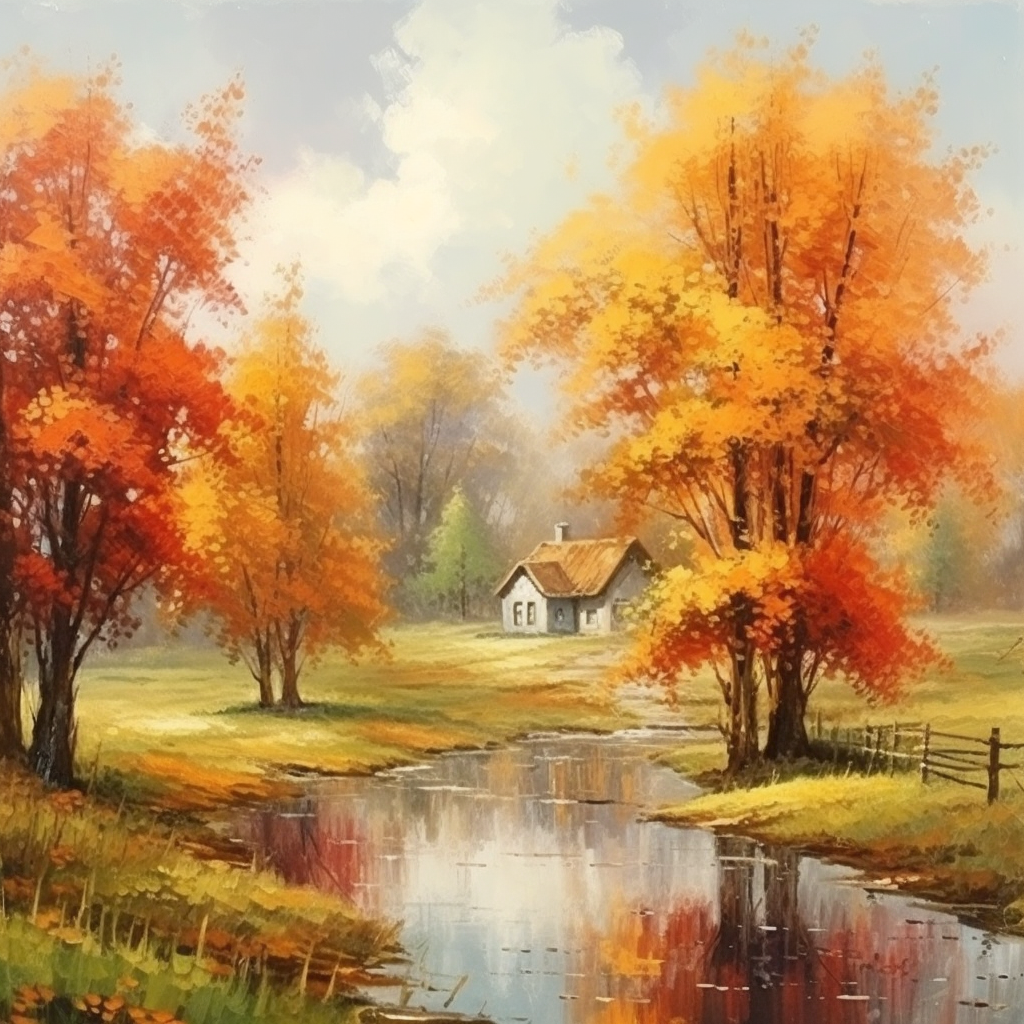 Landscape Art Prints Style NO 134