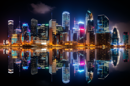 "City Skylines"  GICLEE ART PRINT