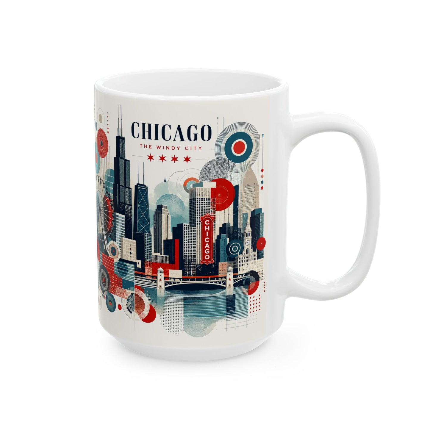 Wholesale Chicago Mugs – 15 oz