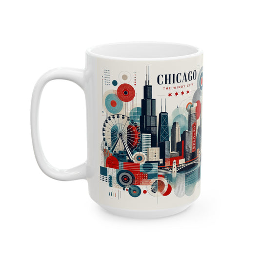 Wholesale Chicago Mugs – 15 oz