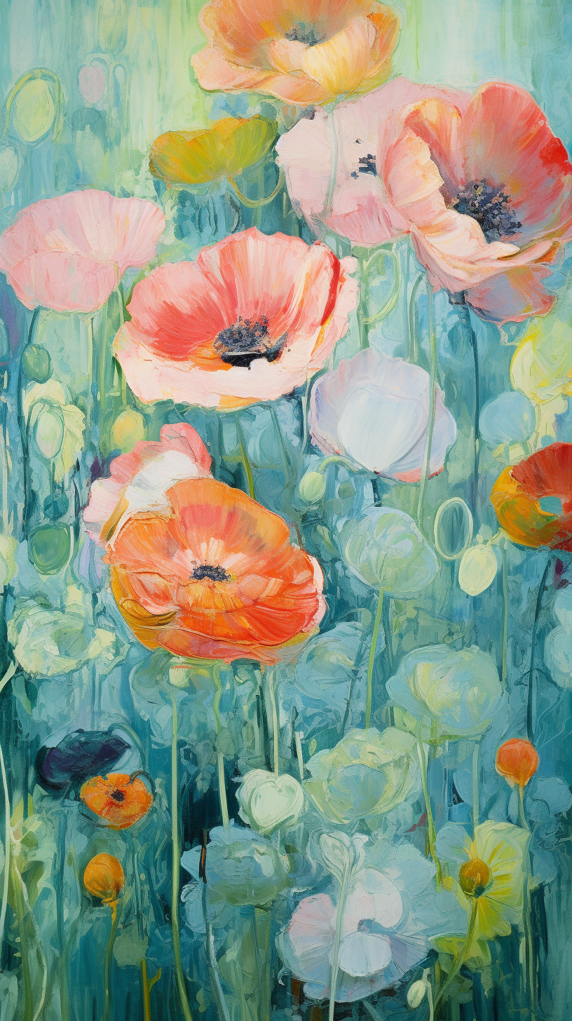 "Floral Serenity ll" GICLEE ART PRINT