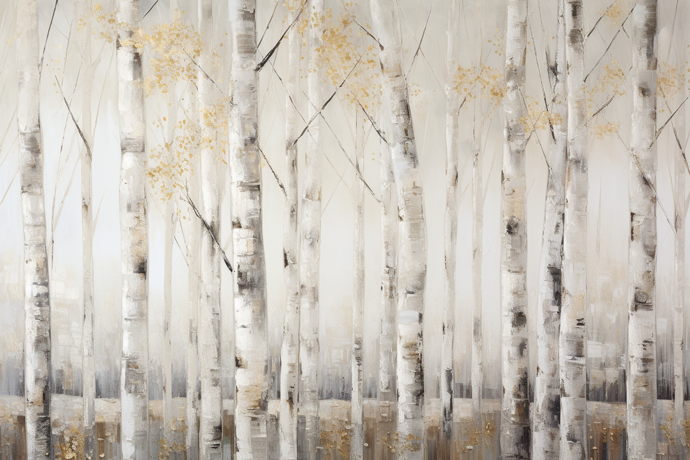 "Ethereal Birch Forest ll" GICLEE ART PRINT