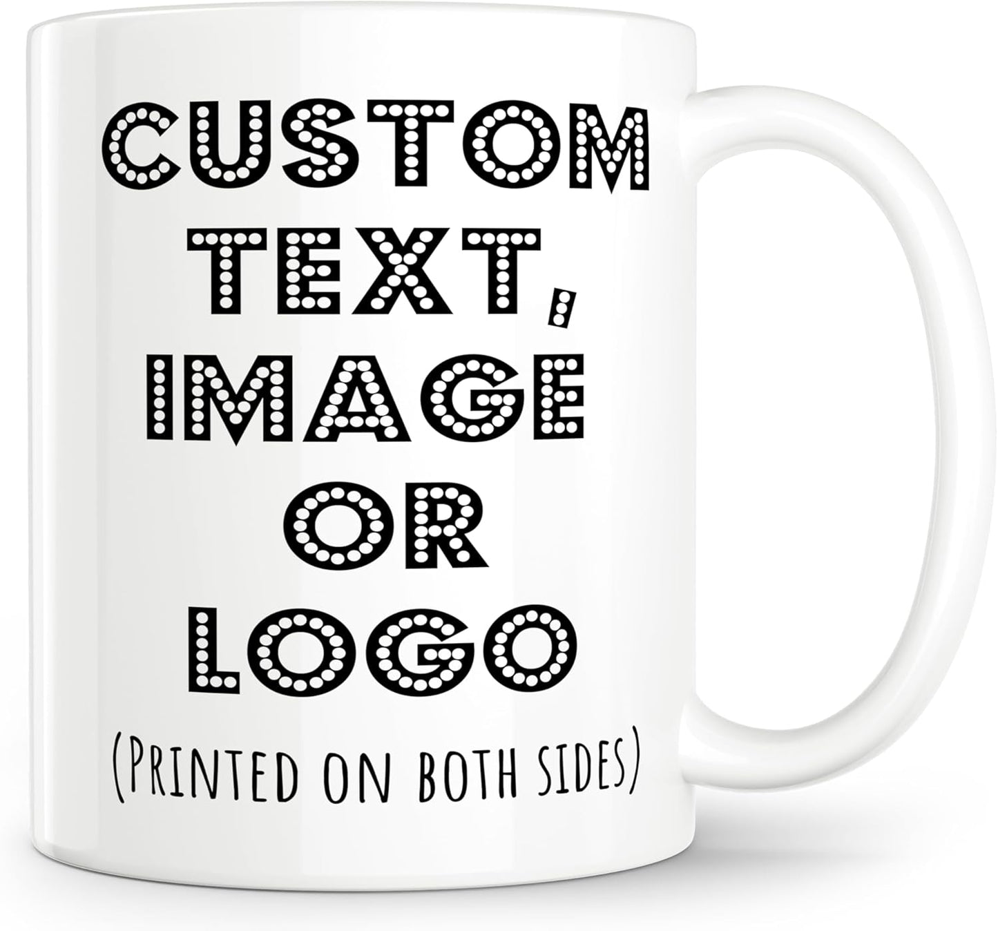 Customized Coffee Mugs, Personalized Mug, 15 oz Porcelian