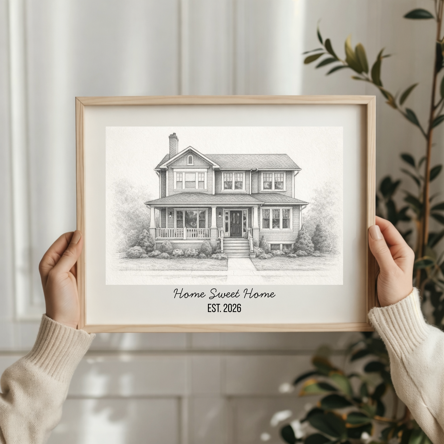 Custom Watercolor House Portrait - 50% OFF