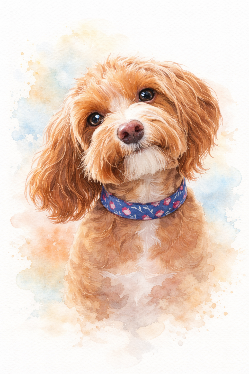 Pet Portrait - 8 styles| Dog Portrait | Custom Pet Portrait | Digital