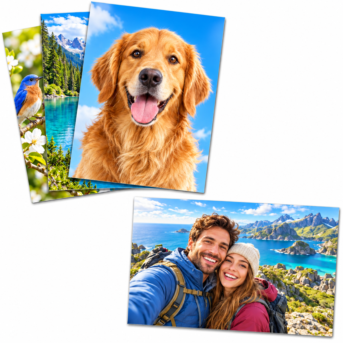 Custom 8×10 Glossy Photo Prints — Upload Your Photos
