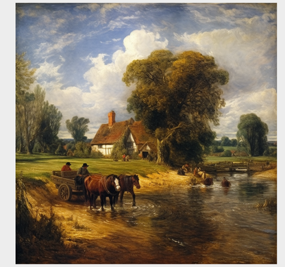 "Golden Days in the Countryside" by Maya Ronick