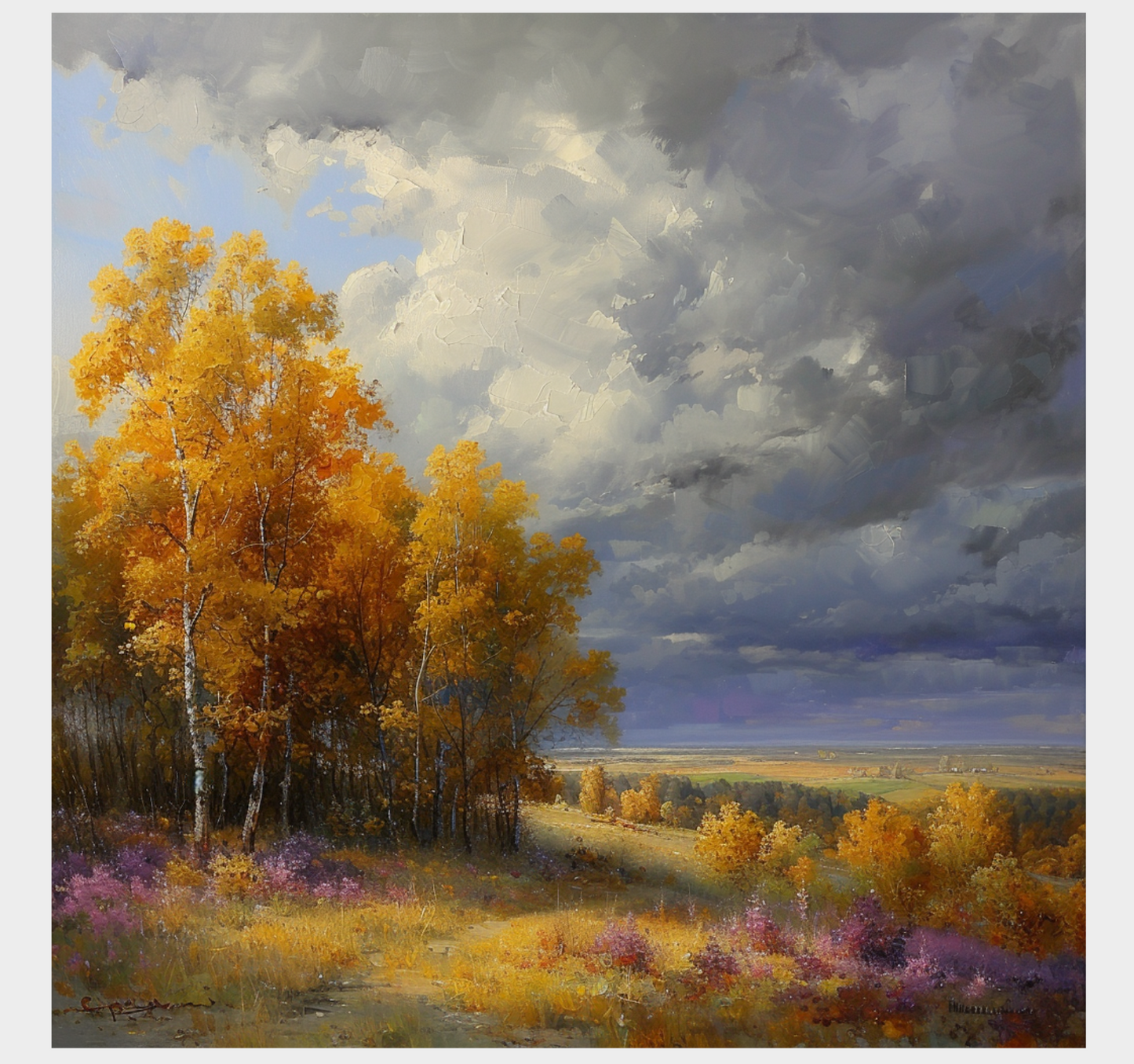 "Timeless Treasures: Vintage Landscape" by Mayia Lysenko