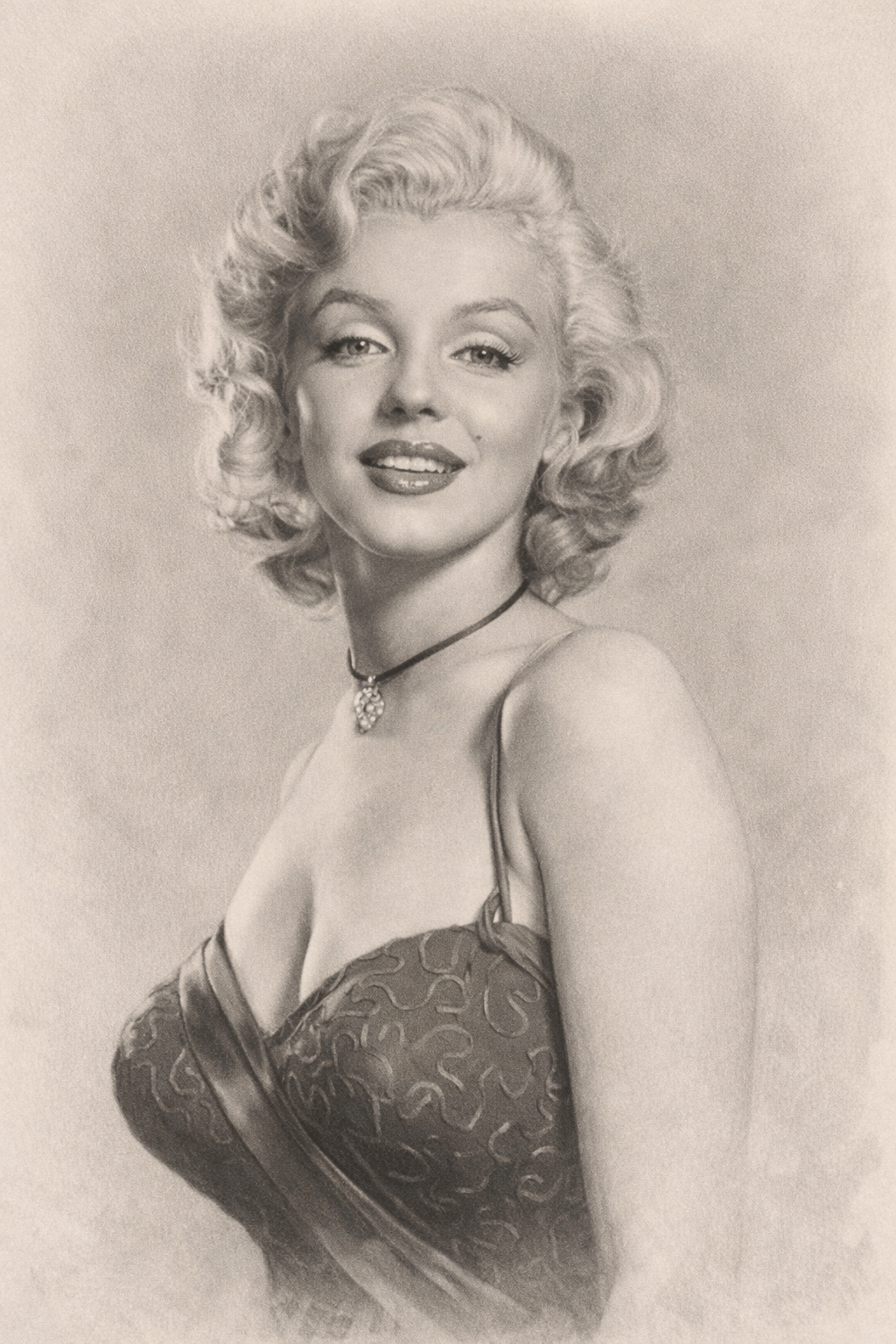 Digital - 100% OFF : Pencil Sketch Portrait from Photo, Family, Kids, Couple, Him, Her, Group