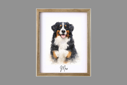 Pet Portrait - 8 styles| Dog Portrait | Custom Pet Portrait | Digital