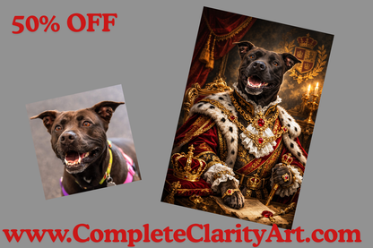 Pet Portrait - 8 styles| Dog Portrait | Custom Pet Portrait | Digital