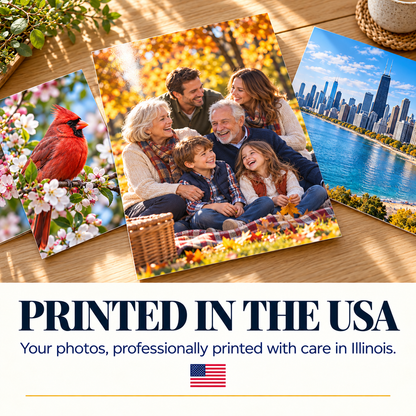 Custom 8×10 Glossy Photo Prints — Upload Your Photos