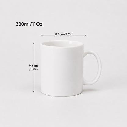 Case of 12 - 11 oz. Porcelain Mugs