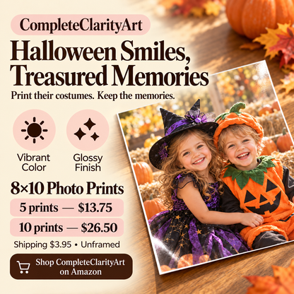 Custom 8×10 Glossy Photo Prints — Upload Your Photos
