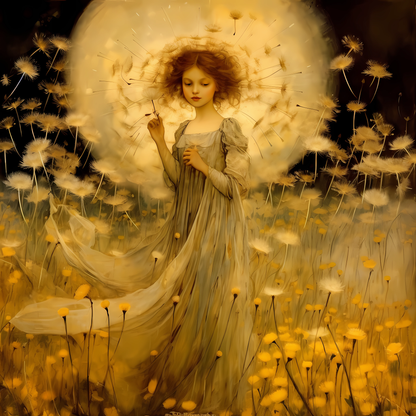 "Dandelion Meadow" GICLEE ART PRINT