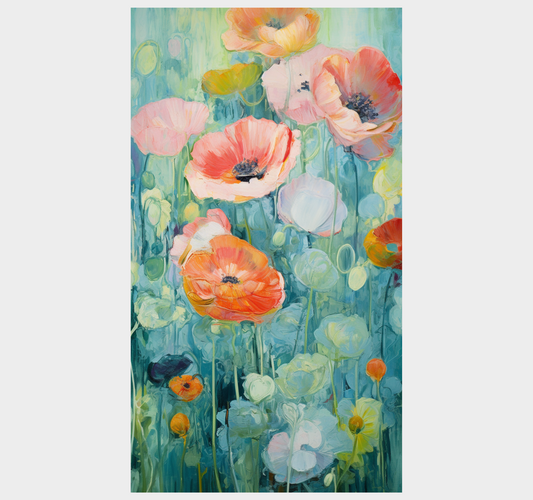 "Floral Serenity ll" GICLEE ART PRINT