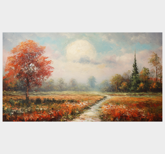 "Road to the Woodland Haven" GICLEE ART PRINT