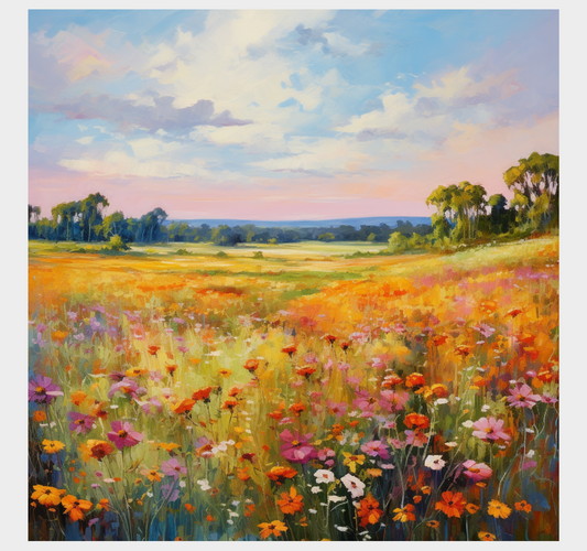 "Nostalgic Meadow Memories" GICLEE ART PRINT