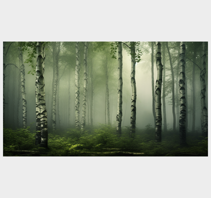 "Whispers of the misty forest" by Maya Ronick