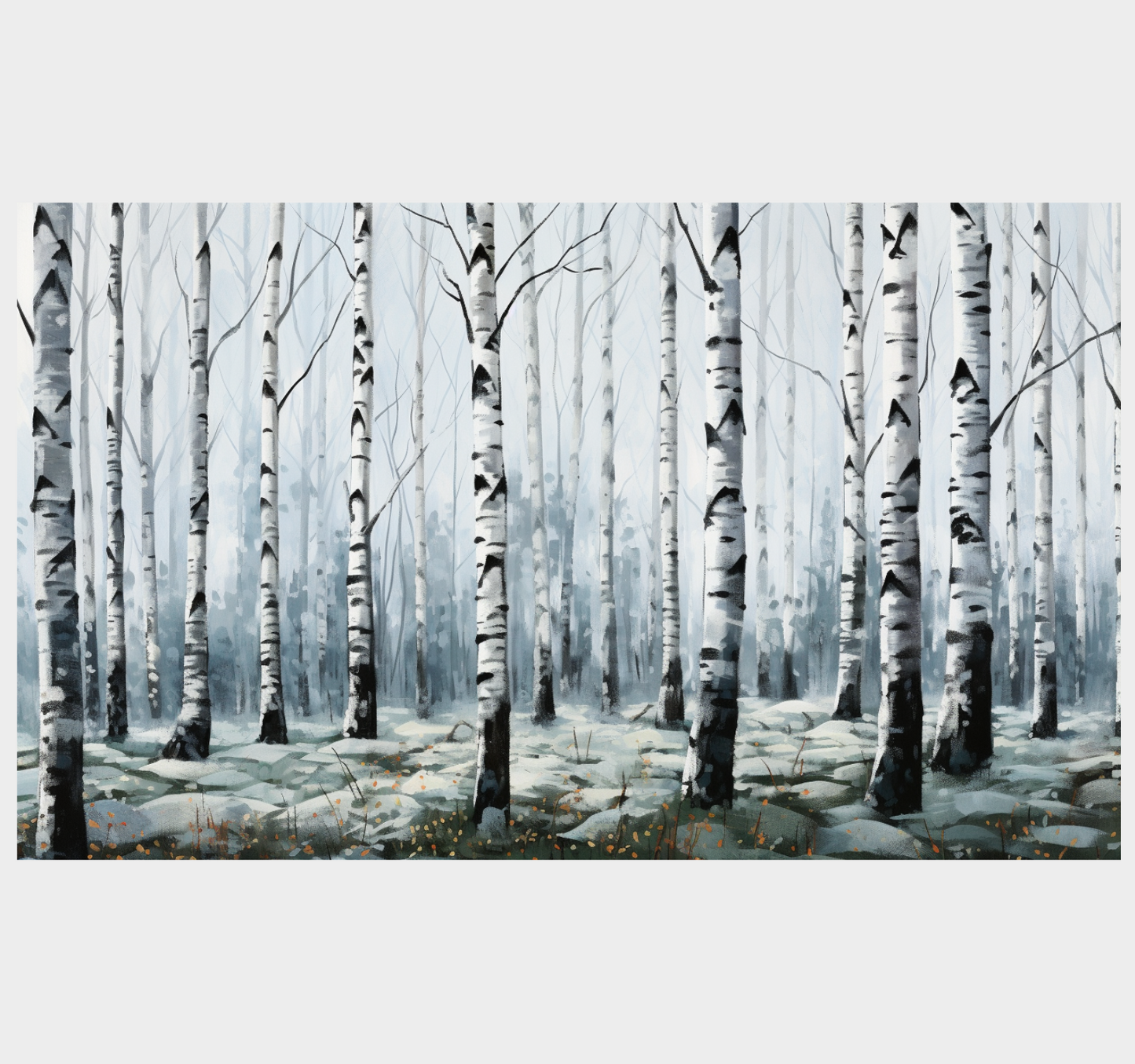 "Birch Forest Symphony" GICLEE PRINT