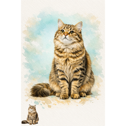 Pet Portrait - 8 styles| Dog Portrait | Custom Pet Portrait | Digital