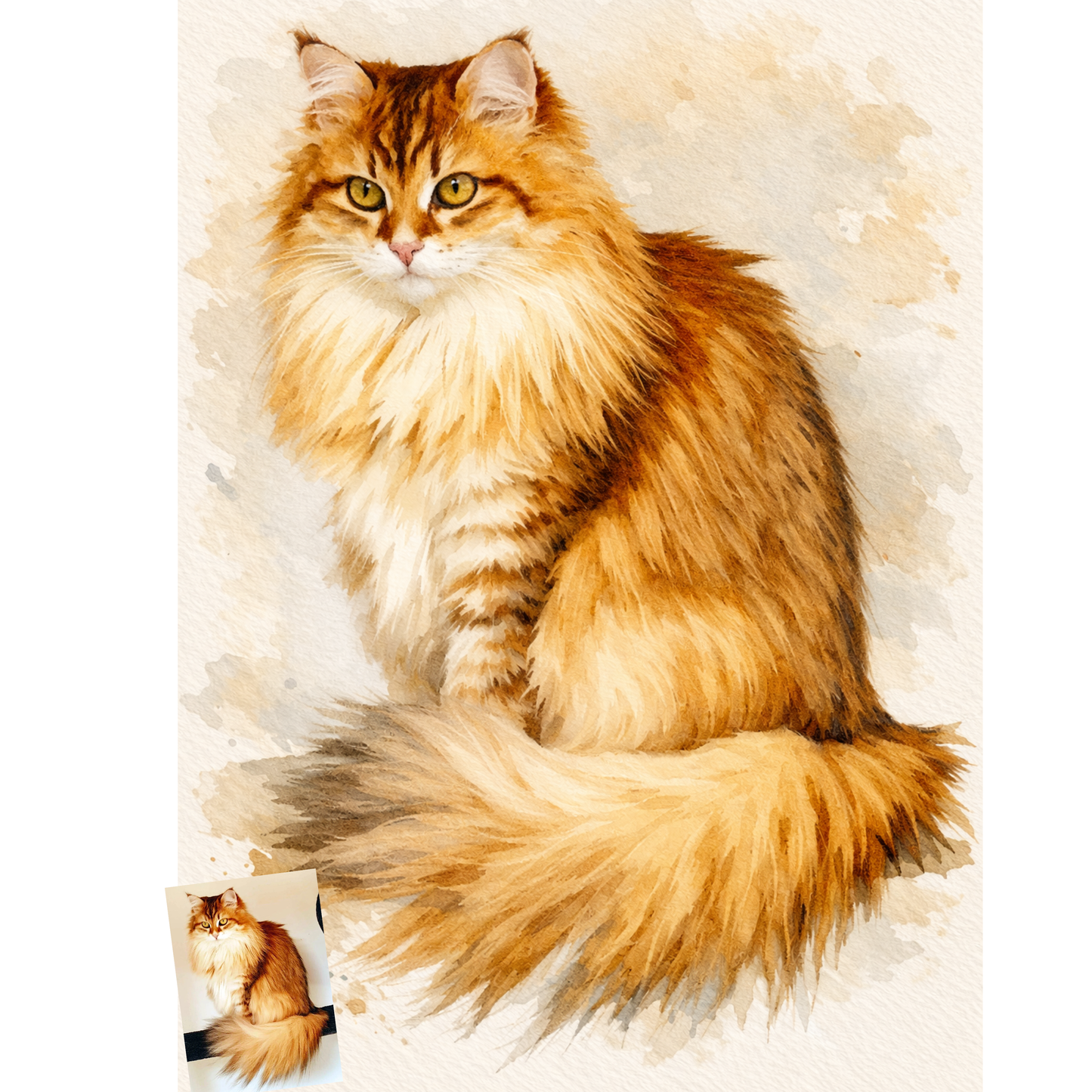 Pet Portrait | Dog Portrait | Custom Pet Portrait | Digital