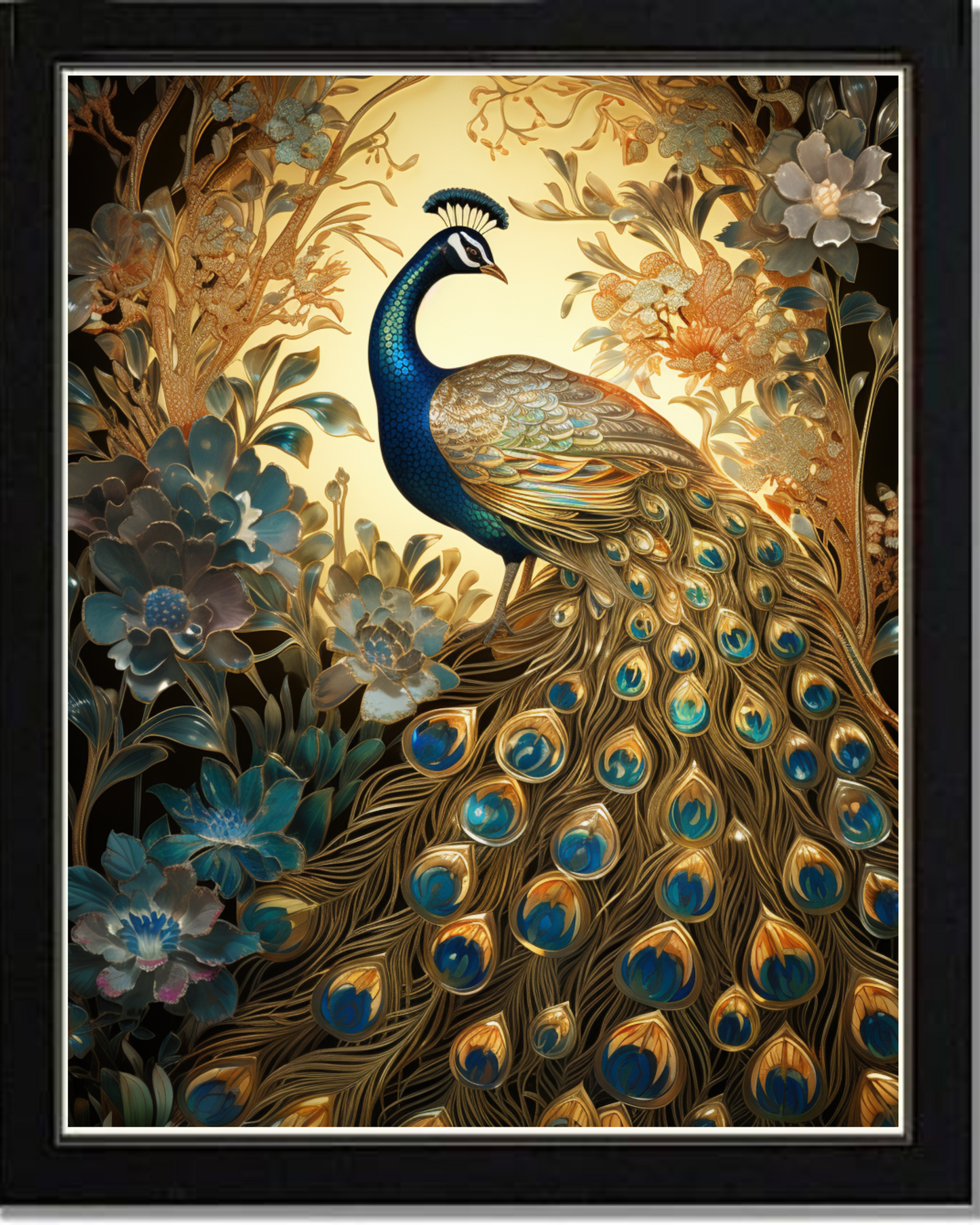 Peacock Art Print No 14