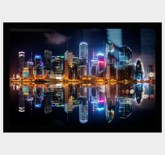 "City Skylines"  GICLEE ART PRINT