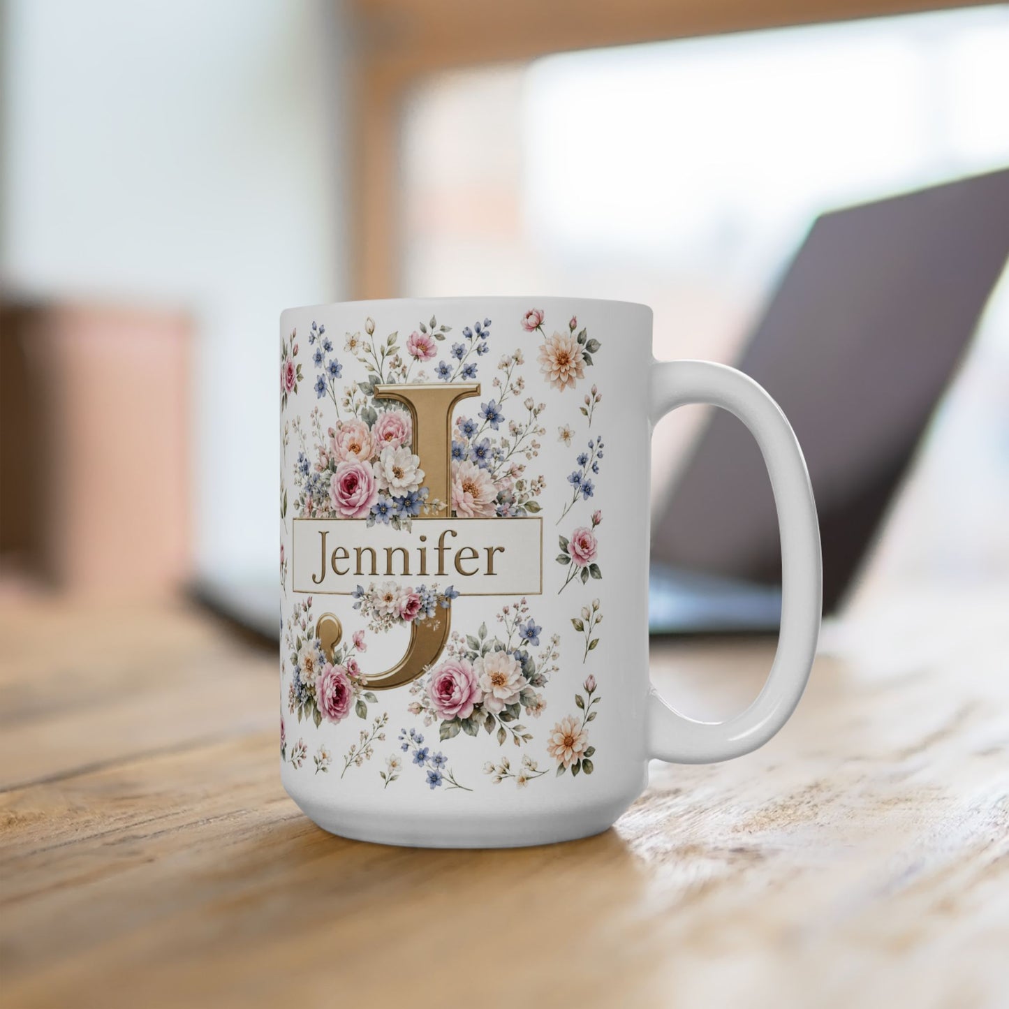 Custom Name Coffee Mug for Her 15 oz. Price includes personalization