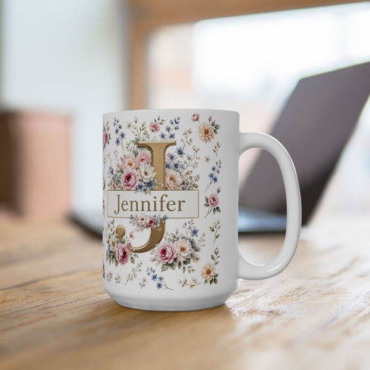 Custom Name Coffee Mug for Her 15 oz. Price includes personalization