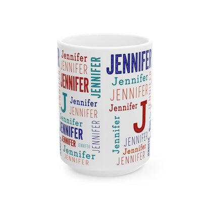 Custom Name Coffee Mug for Her 15 oz. Price includes personalization