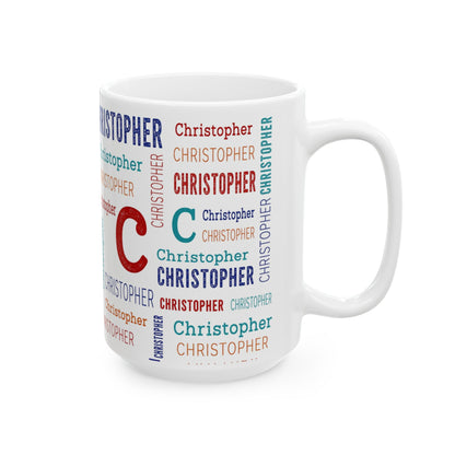 Personalized Coffee Mug 15 oz. Price includes personalization