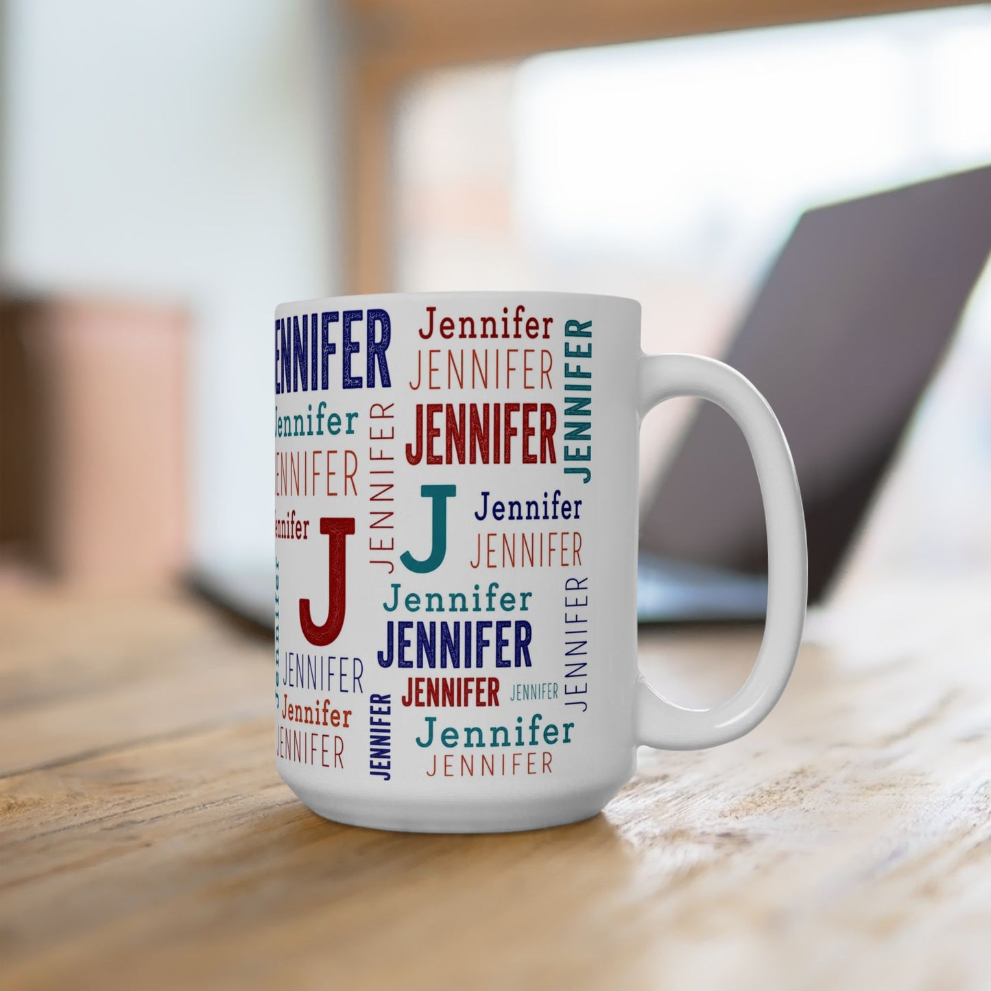 Custom Name Coffee Mug for Her 15 oz. Price includes personalization