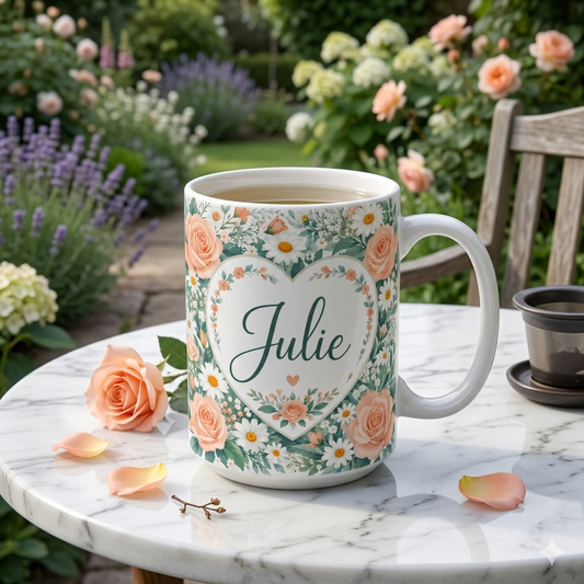 Personalized Photo Coffee Mug 15 oz Porcelian – Custom mug design