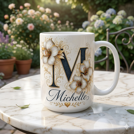 Custom Name Coffee Mug for Her 15 oz. Price includes personalization