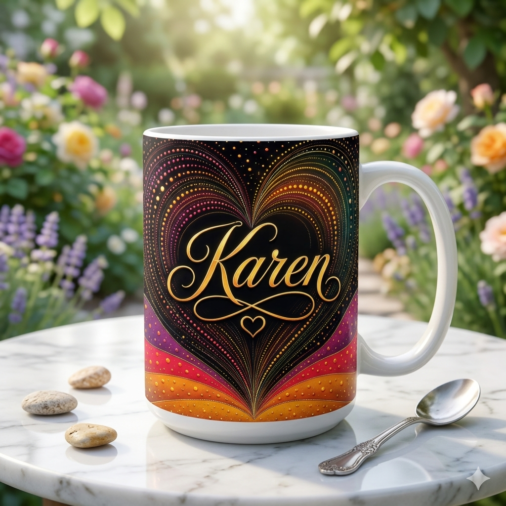 Custom Name Coffee Mug for Her 15 oz. Price includes personalization