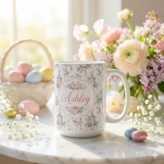 Custom Name Coffee Mug for Her 15 oz. Price includes personalization