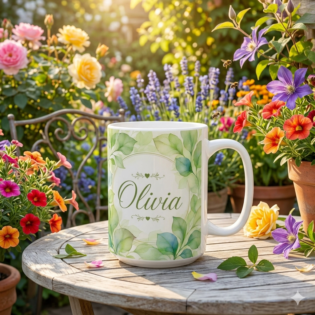 Custom Name Coffee Mug for Her 15 oz. Price includes personalization
