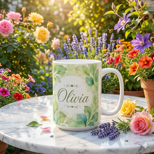 Custom Name Coffee Mug for Her 15 oz. Price includes personalization